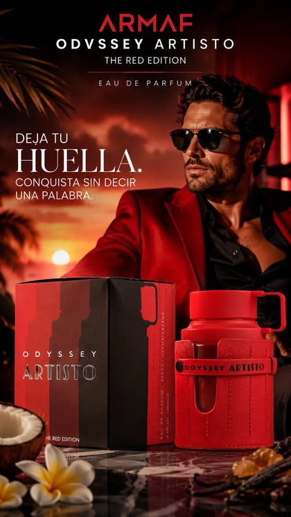 Perfume Armaf Odyssey Artisto The Red Edition Eau de Parfum 100ml Original