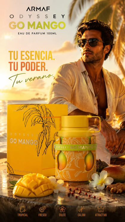 Perfume Armaf Odyssey Go Mango Eau de Parfum 100ml Original