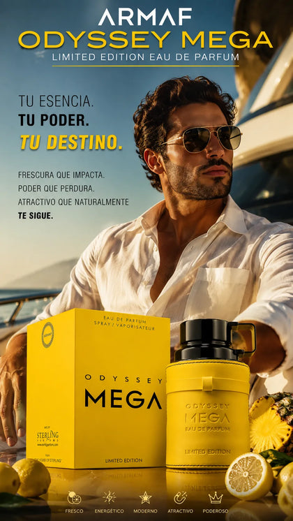 Perfume Armaf Odyssey Mega Limited Edition Eau de Parfum 100ml Original