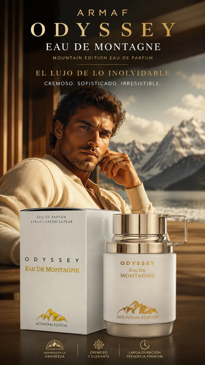 Perfume Armaf Odyssey Eau de Montagne Mountain Edition Eau de Parfum 100ml Original