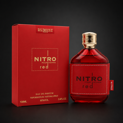 Perfume Dumont Paris Nitro Red Pour Homme Eau de Parfum 100ml Original
