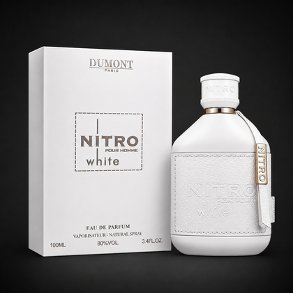 Perfume Dumont Paris Nitro White Pour Homme Eau de Parfum 100ml Original