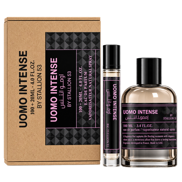Emper Uomo Intense by Stallion 53 Eau de Parfum 100ml + Mini Spray 20ml Original