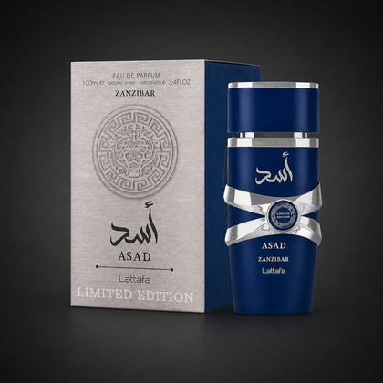 Perfume Lattafa Asad Zanzibar Limited Edition Eau de Parfum 100ml Original