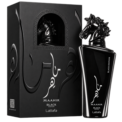 Lattafa Maahir Black Edition Eau de Parfum 100ml - Fragancia Original