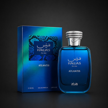 Perfume Rasasi Hawas Atlantis For Him Eau de Parfum 100ml Original
