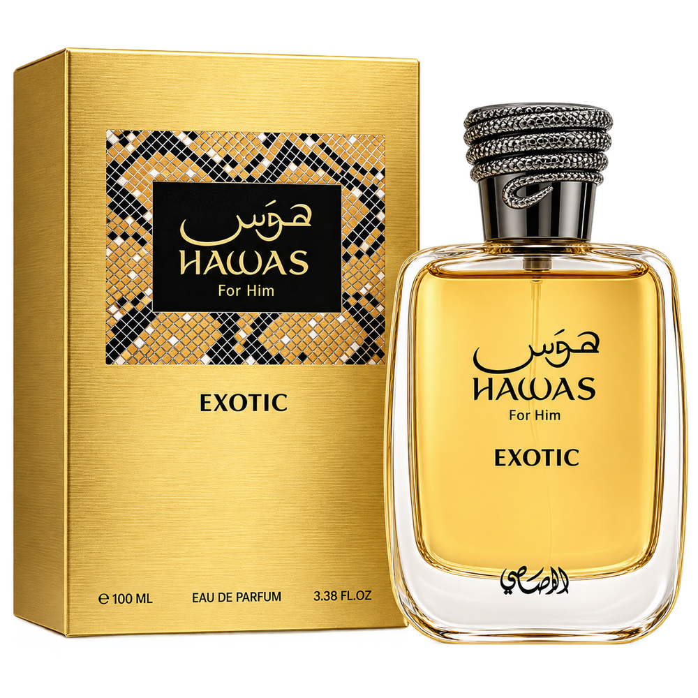 Rasasi Hawas Exotic For Him Eau de Parfum 100ml - Original