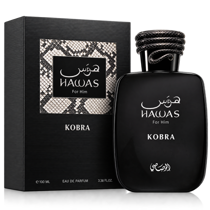 Perfume Rasasi Hawas Kobra For Him Eau de Parfum 100ml Hombre