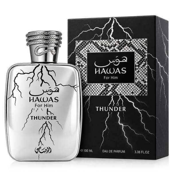 Rasasi Hawas For Him Thunder Eau de Parfum 100ml - Elegancia Masculina