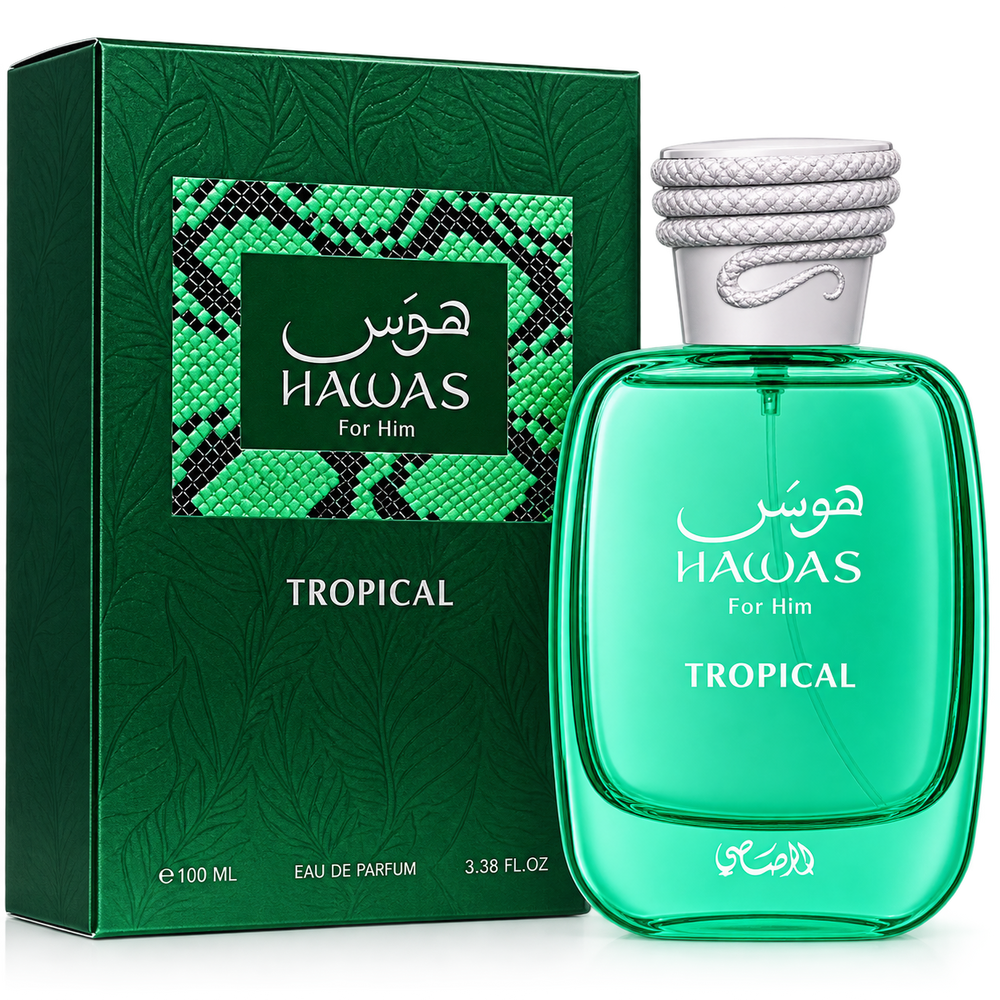 Rasasi Hawas Tropical - Perfume Eau de Parfum 100ml para Hombre Original