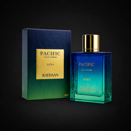 Perfume Rayhaan Pacific Pour Homme Aura Eau de Parfum 100ml Original
