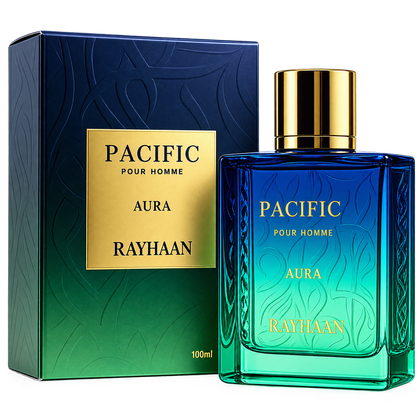 Rayhaan Pacific Pour Homme Aura Eau de Parfum 100ml Original