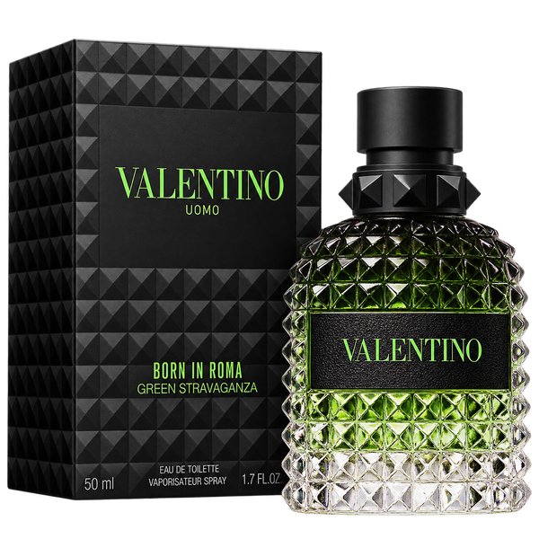Valentino Uomo Born In Roma Green Stravaganza Eau de Toilette 100ml Original