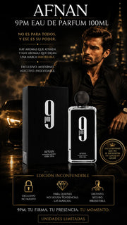 Afnan 9PM Eau de Parfum 100ml Original