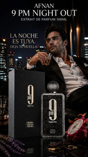 Afnan 9 PM Night Out Extrait de Parfum 100ml Original