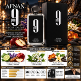 Afnan 9PM Eau de Parfum 100ml Original - Fragancia Masculina Elegante