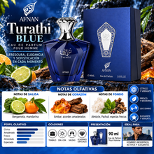Perfume Afnan Turathi Blue 90ml hombre