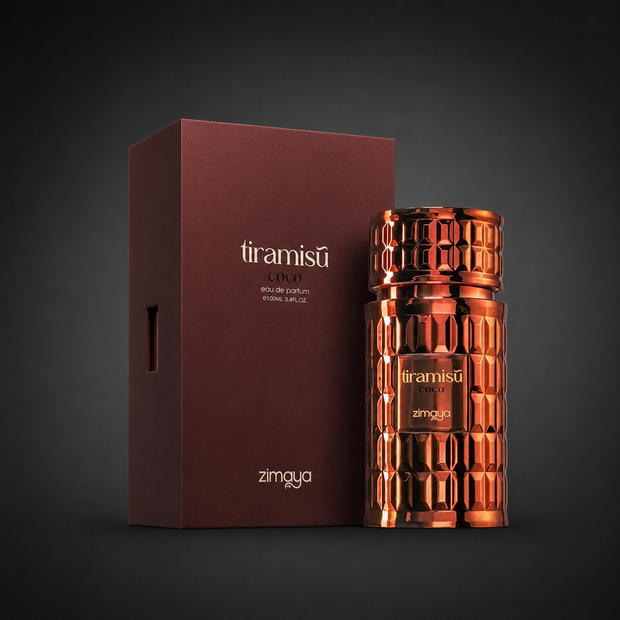 Perfume afnan Zimaya Tiramisu Coco Eau de Parfum 100ml Original