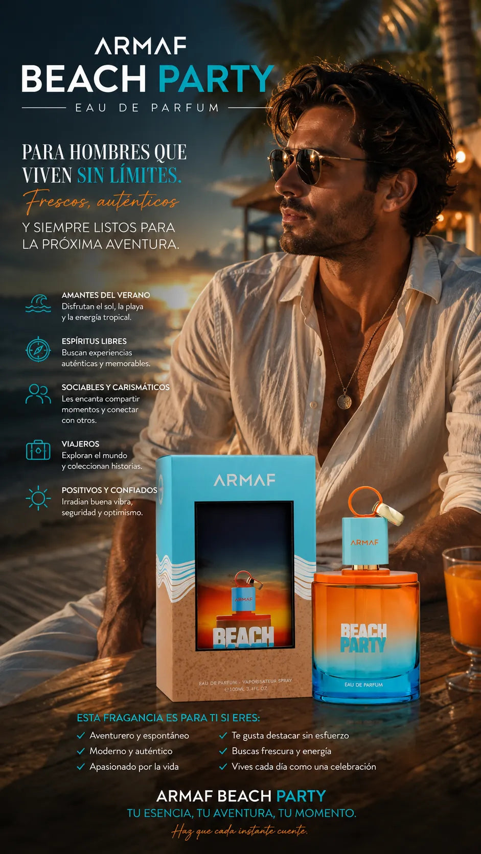 Armaf Beach Party Eau de Parfum 100ml Original