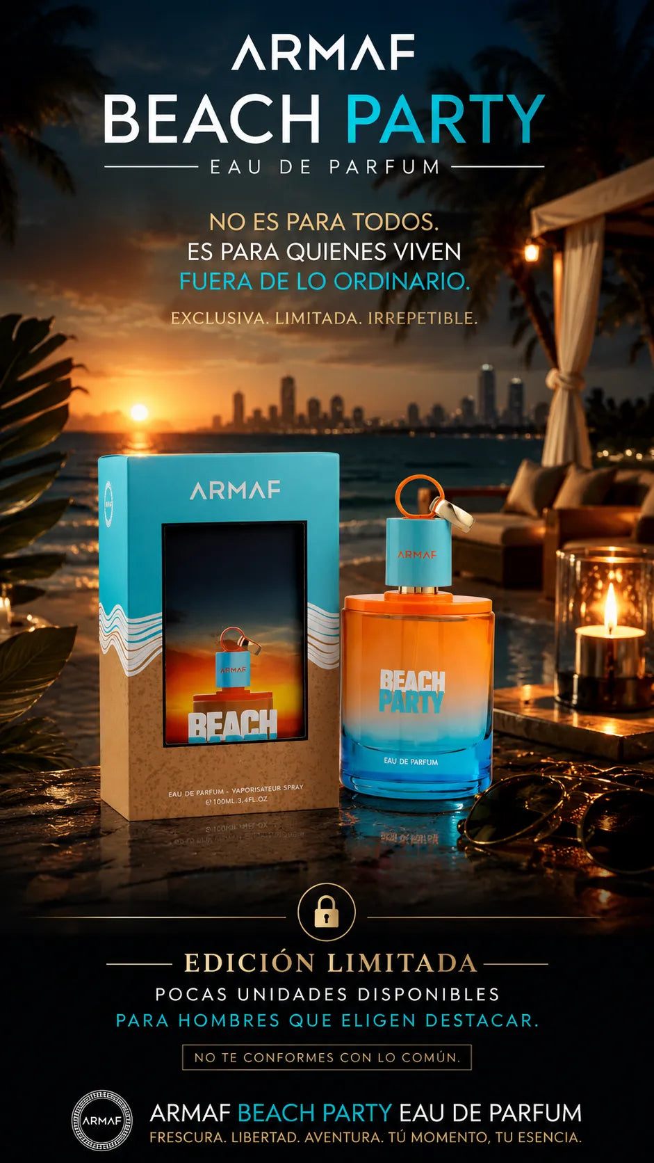 Armaf Beach Party Eau de Parfum 100ml Original