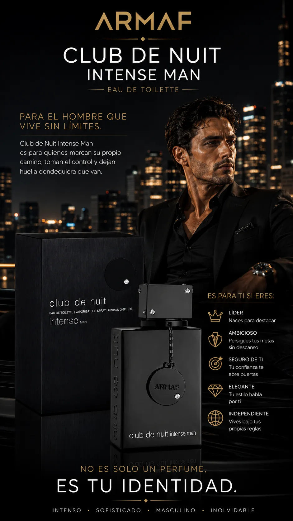 Armaf Club de Nuit Intense Man Eau de Toilette 105ml Original