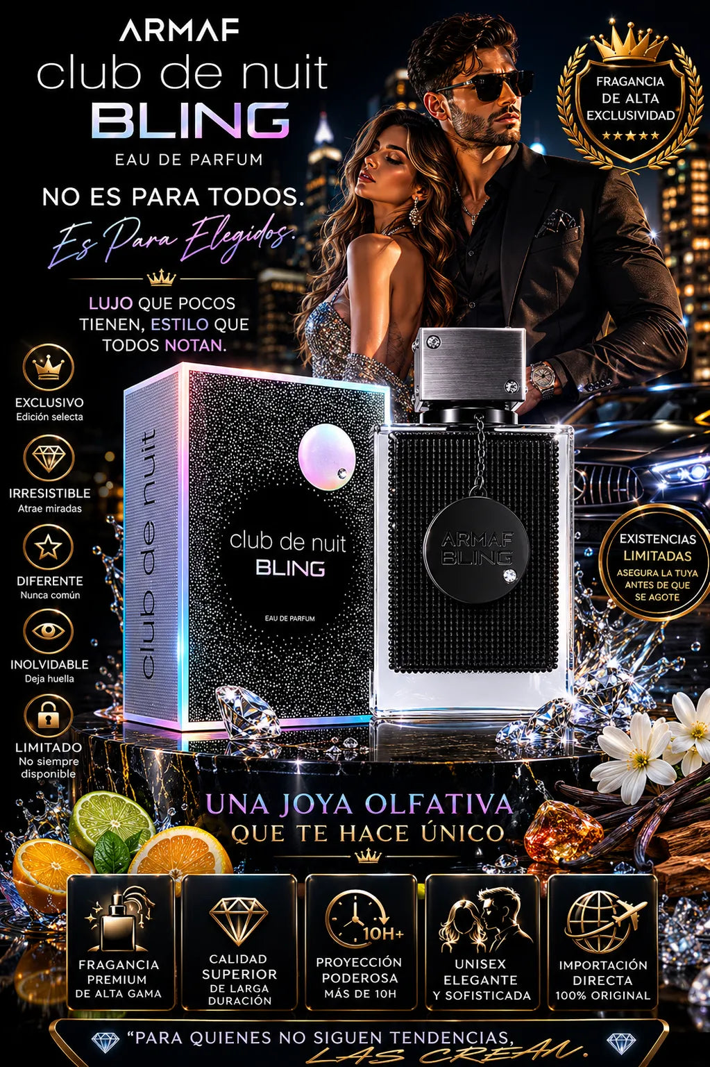 Armaf Club de Nuit Bling Eau de Parfum 105ml Original