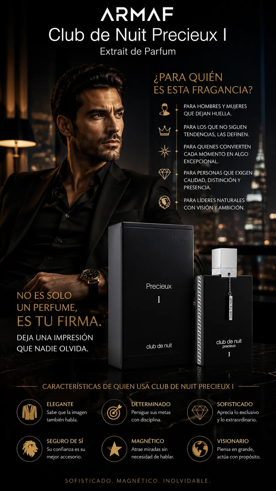 Armaf Club de Nuit Precieux I Extrait de Parfum 100ml Original
