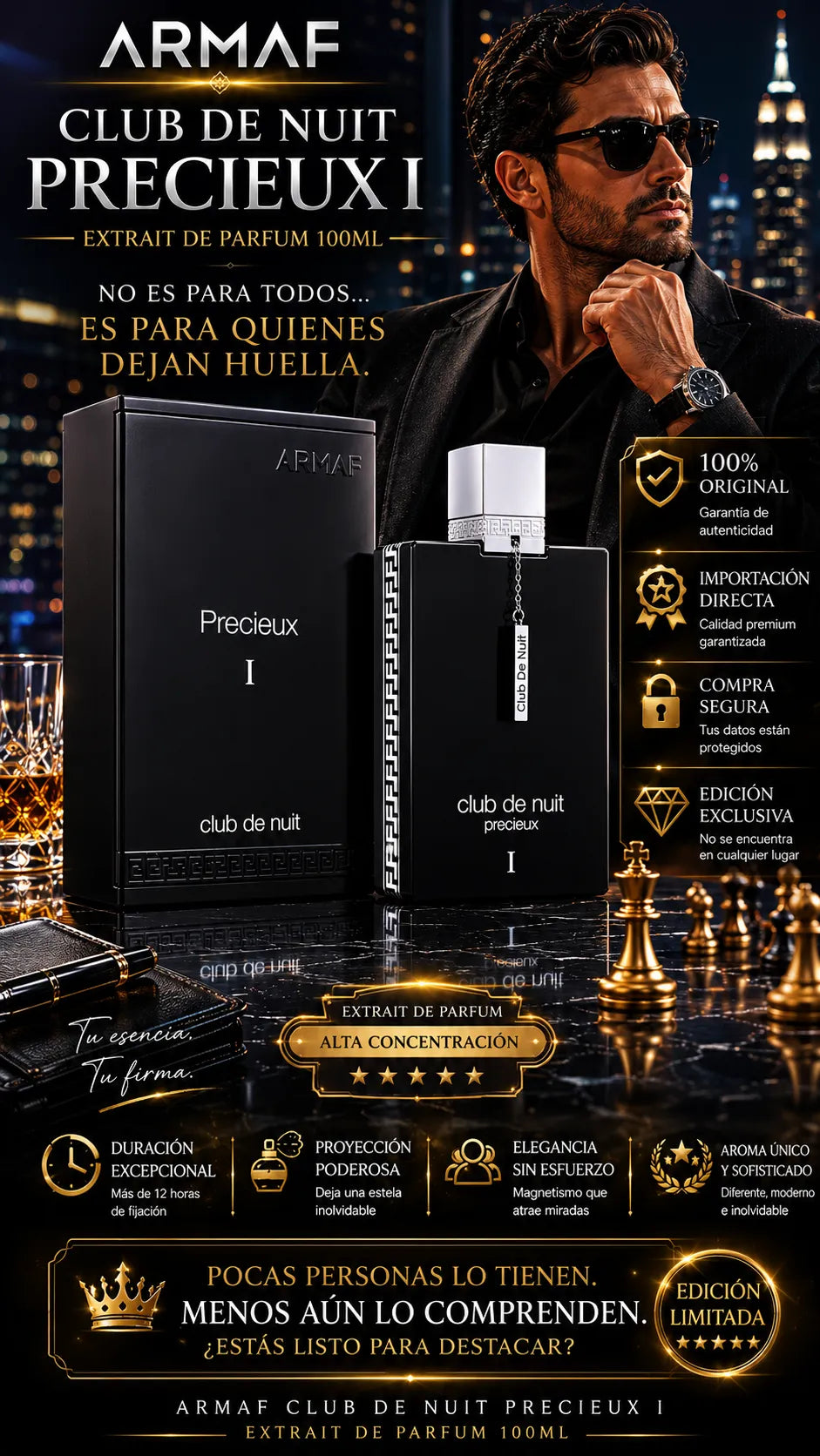 Armaf Club de Nuit Precieux I Extrait de Parfum 100ml Original