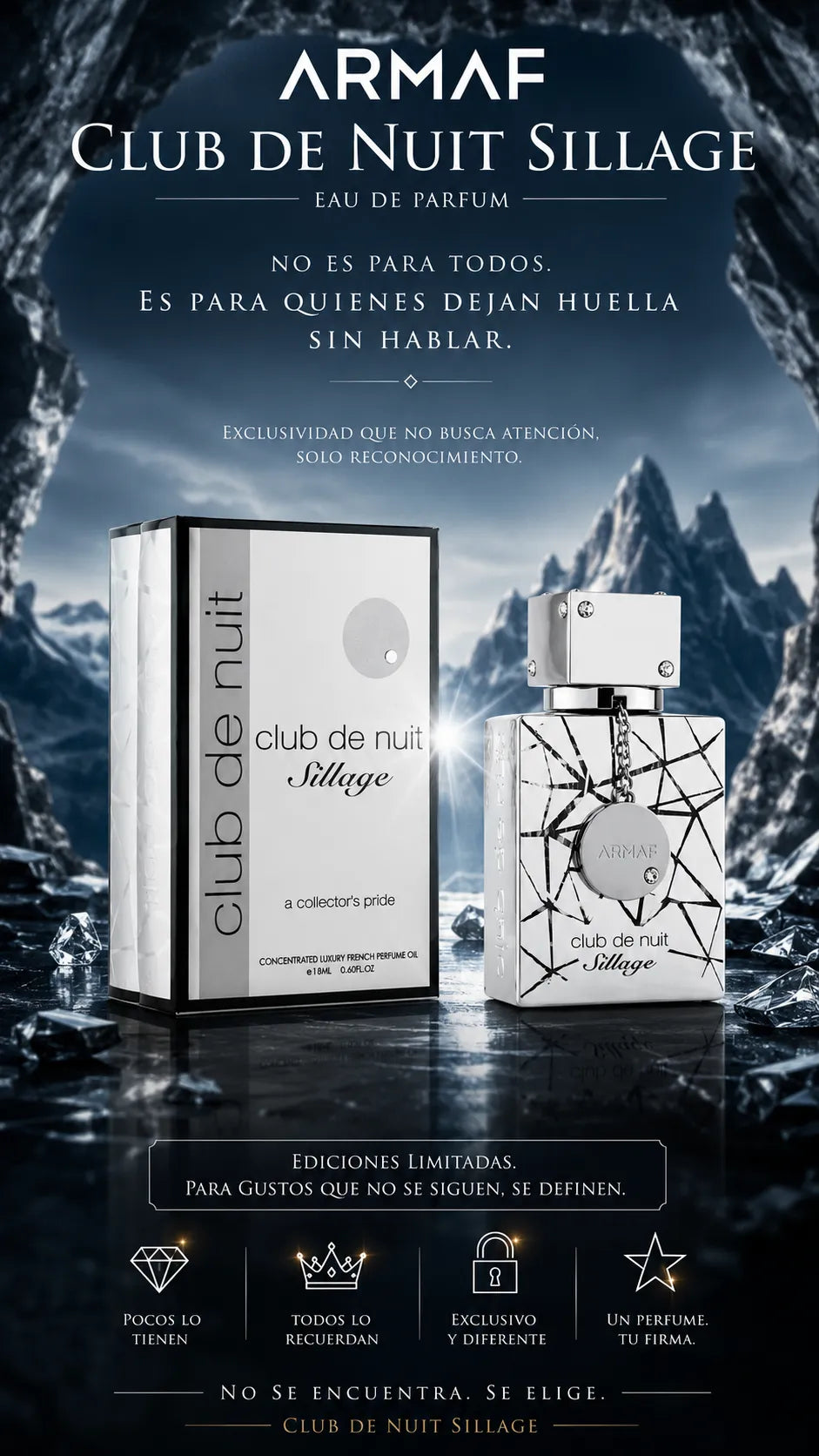 Armaf Club de Nuit Sillage Eau de Parfum 105ml Original
