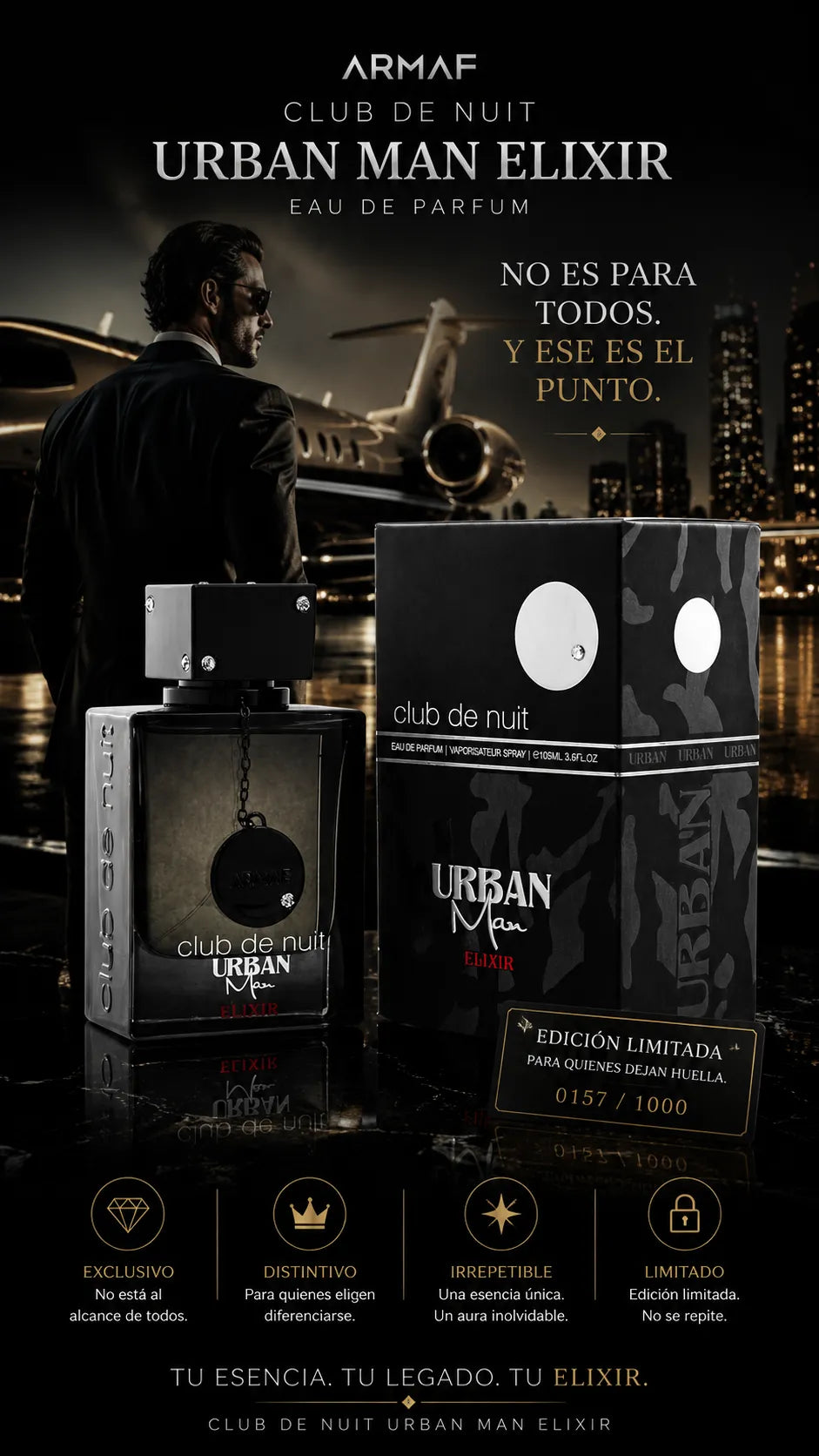Armaf Club De Nuit Urban Man Elixir Eau de Parfum 105ml Original