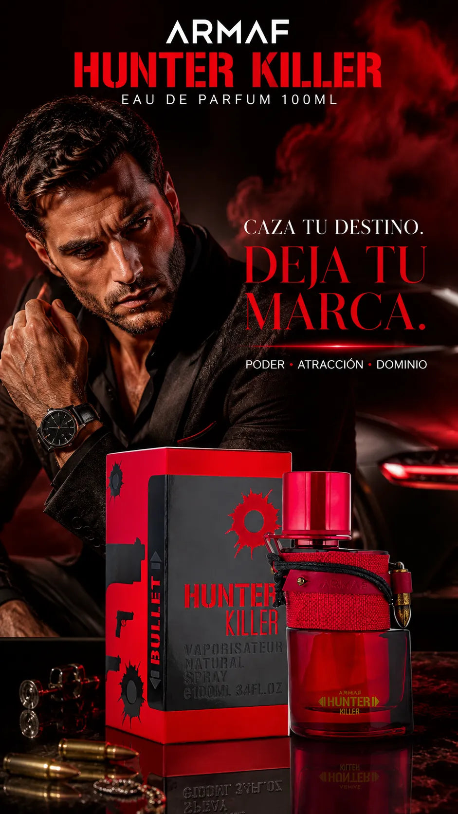 Armaf Hunter Killer Eau de Parfum 100ml Original