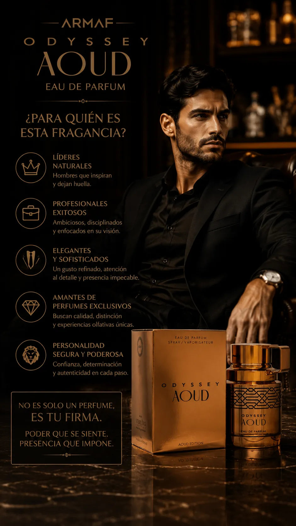 Armaf Odyssey Aoud Eau de Parfum 100ml Original
