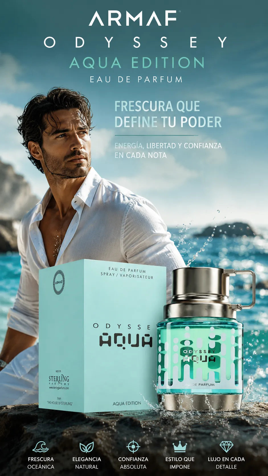 Armaf Odyssey Aqua Edition Eau de Parfum 100ml Original