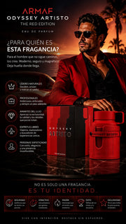 Armaf Odyssey Artisto The Red Edition Eau de Parfum 100ml Original