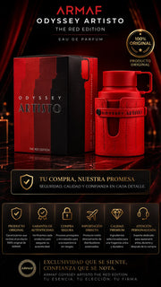 Armaf Odyssey Artisto The Red Edition Eau de Parfum 100ml Original