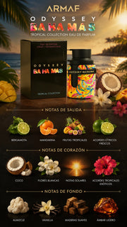 Armaf Odyssey Bahamas Tropical Collection Eau de Parfum 100ml Original