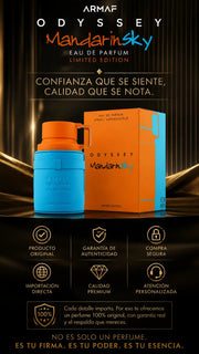 Armaf Odyssey Mandarin Sky Eau de Parfum 100ml Original