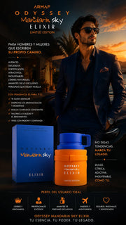 Armaf Odyssey Mandarin Sky Elixir Limited Edition Eau de Parfum 100ml Original