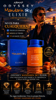 Armaf Odyssey Mandarin Sky Elixir Limited Edition Eau de Parfum 100ml Original