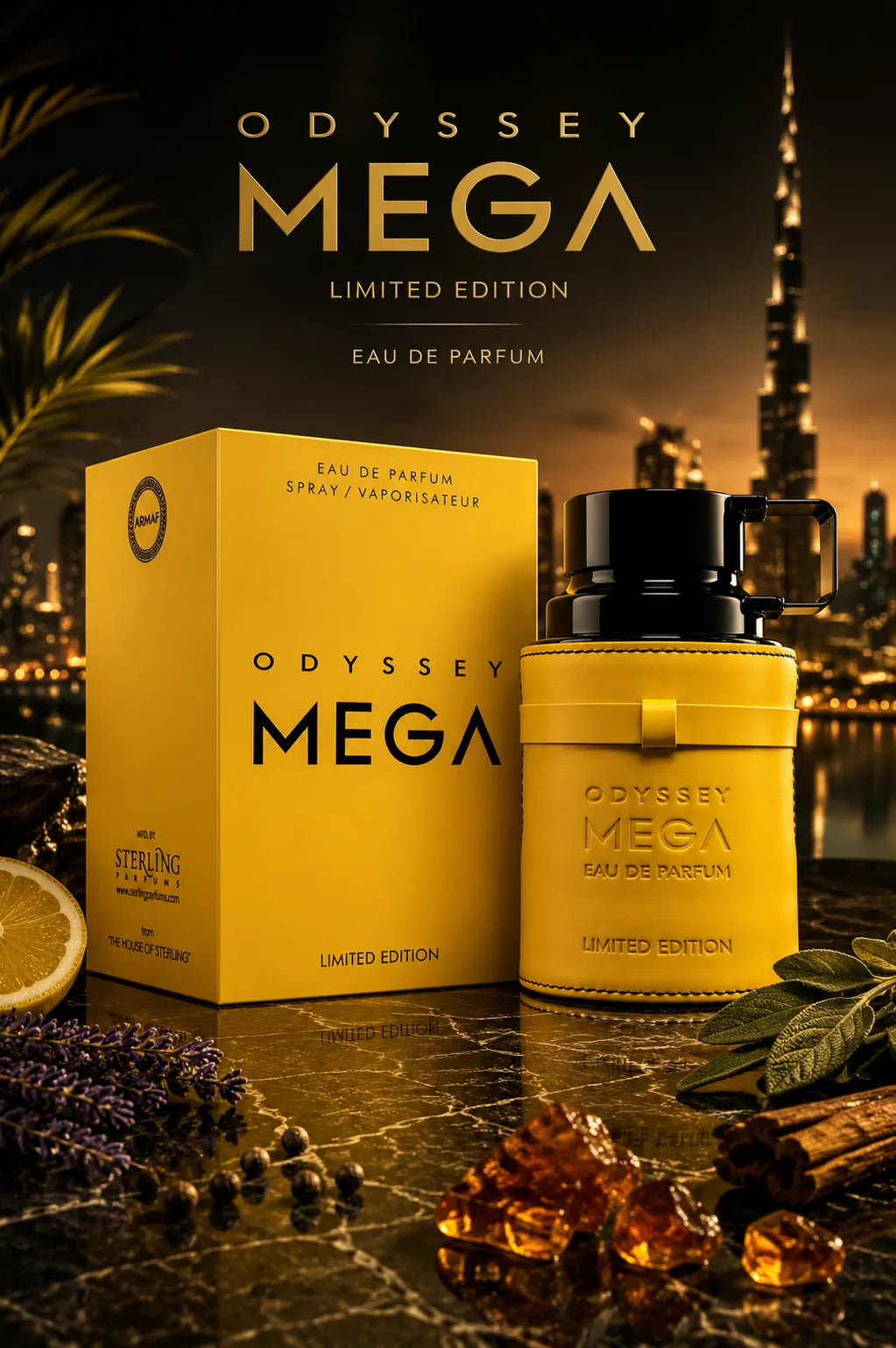 Perfume Armaf Odyssey Mega original 100ml hombre envío rápido Colombia