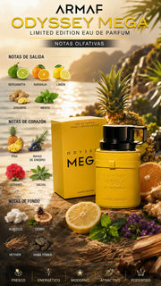 Armaf Odyssey Mega Limited Edition Eau de Parfum 100ml Original