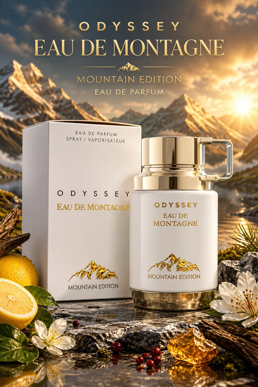 Perfume Armaf Odyssey Montagne original 100ml hombre envío rápido Colombia