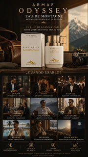 Armaf Odyssey Eau de Montagne Mountain Edition Eau de Parfum 100ml Original