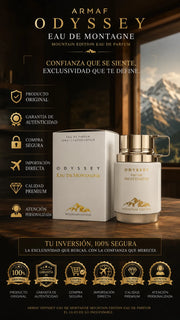 Armaf Odyssey Eau de Montagne Mountain Edition Eau de Parfum 100ml Original
