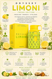 Perfume Armaf Odyssey Limoni original 100ml unisex envío rápido Colombia