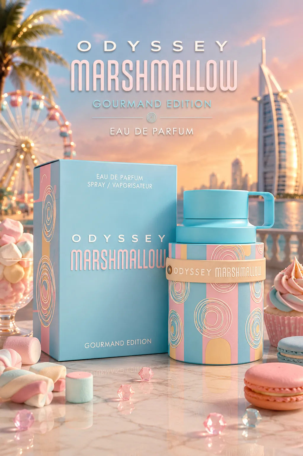 Perfume Armaf Odyssey Marshmallow original 100ml mujer envío rápido Colombia