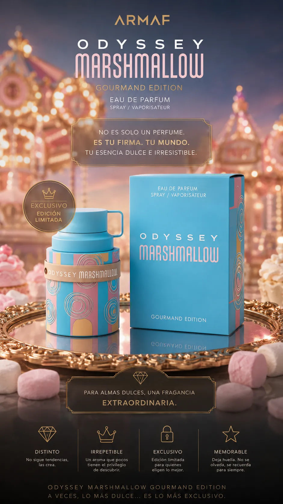 Armaf Odyssey Marshmallow Gourmand Edition Eau de Parfum Original