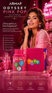 Armaf Odyssey Pink Pop Eau de Parfum 100ml Original