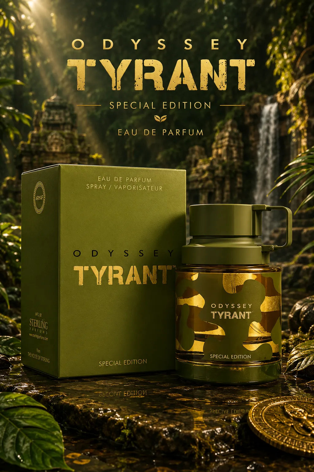 Perfume Armaf Odyssey Tyrant original 100ml hombre envío rápido Colombia
