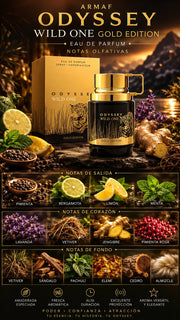 Armaf Odyssey Wild One Gold Edition Eau de Parfum 100ml Original